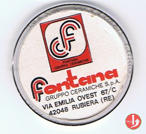 Rubiera - Fontana Gruppo Ceramiche 1970-1980