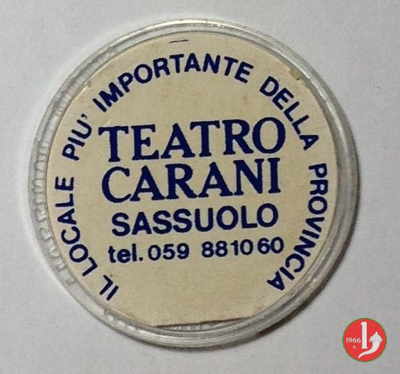 Sassuolo - Teatro Carani 1970-1980