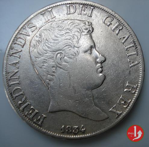 Piastra da 120 Grana 1834 (Napoli) Piastra da 120 Grana 1834 (Napoli)