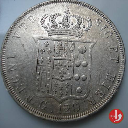 Piastra da 120 Grana 1841 (Napoli) Piastra da 120 Grana 1841 (Napoli)