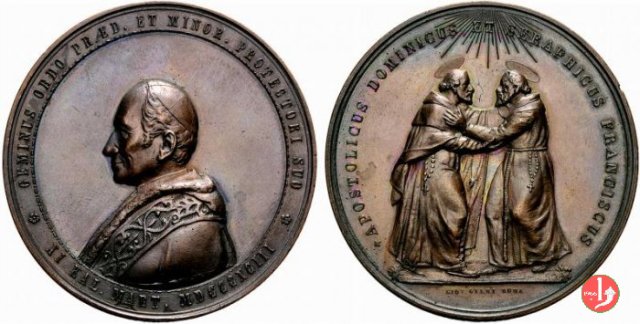 46- Omaggio di Domenicani e Francescani 1893 46- Omaggio di Domenicani e Francescani 1893