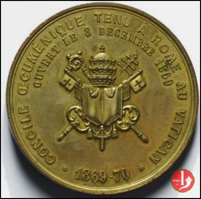 Chiusura Conc.-Infallibilita' Papale -B16 1870 Chiusura Conc.-Infallibilita' Papale -B16 1870