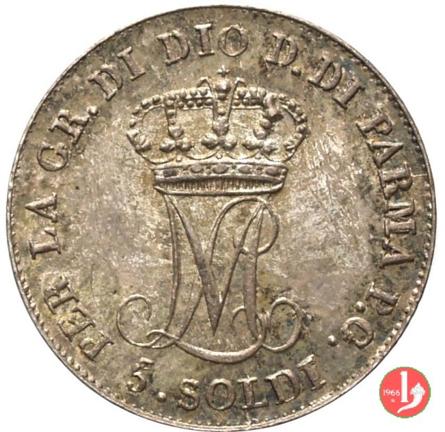 5 soldi di Parma 1830 (Milano) 5 soldi di Parma 1830 (Milano)