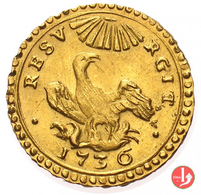 oncia (1735-1750) 1736 (Palermo) oncia (1735-1750) 1736 (Palermo)