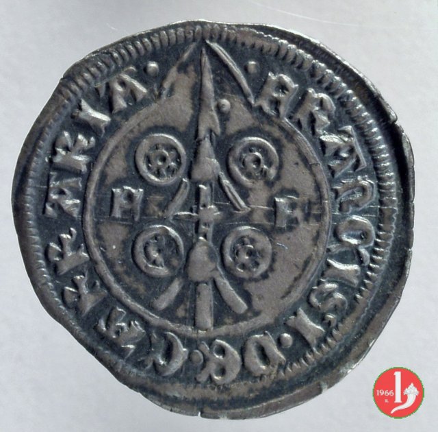 Carrarino da 2 soldi con S. Prosdocimo 1355-1388 (Padova)
