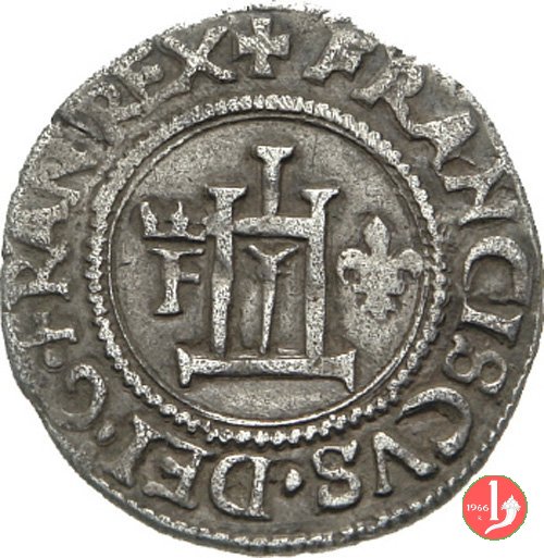 Mezzo Testone 1527-1528 (Genova) Mezzo Testone 1527-1528 (Genova)