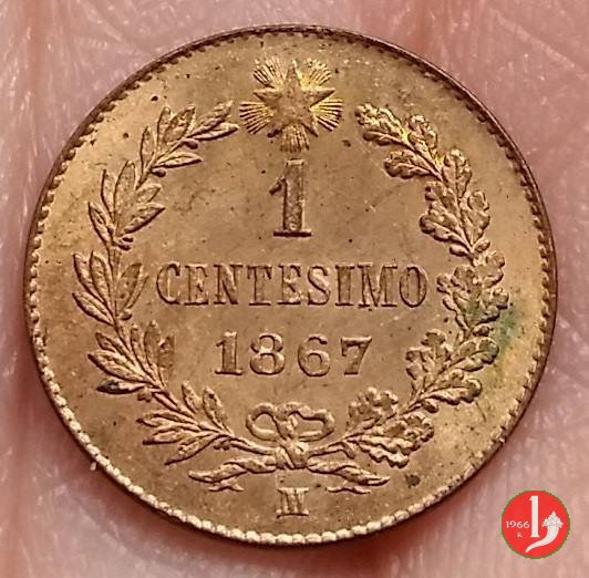 1 centesimo 1867 (Milano)