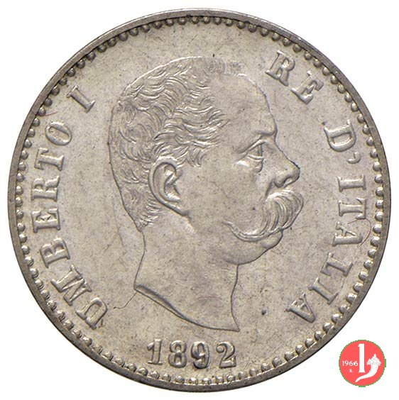 50 centesimi 1892 (Roma)