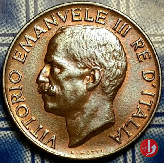 5 centesimi spiga 1934 (Roma)