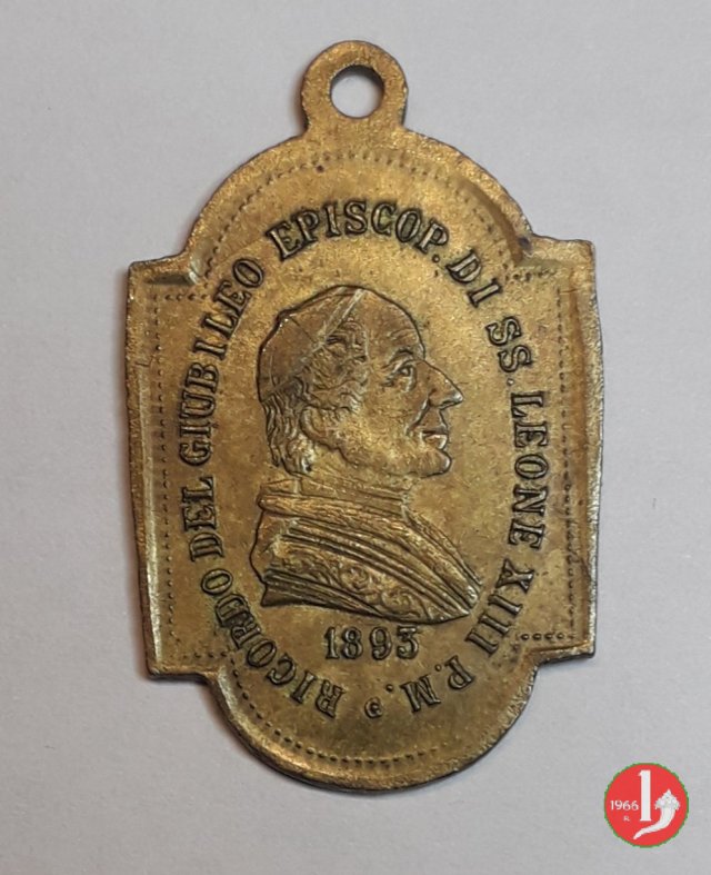 27- 50° Cons. Episc.-Chiesa S. Gioacchino 30x20mm 1893 27- 50° Cons. Episc.-Chiesa S. Gioacchino 30x20mm 1893