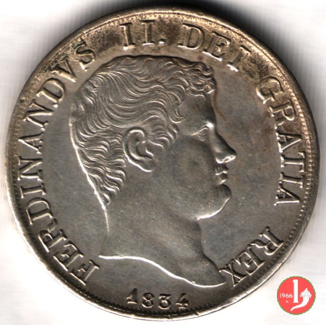 Piastra da 120 Grana 1834 (Napoli) Piastra da 120 Grana 1834 (Napoli)