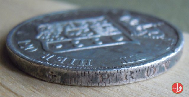 Piastra da 120 Grana 1850 (Napoli) Piastra da 120 Grana 1850 (Napoli)