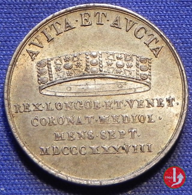 Medaglia dell'Incoronazione 1838 (Milano)
