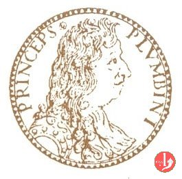 testone s.d. 1° tipo 1665-1699 (Piombino)