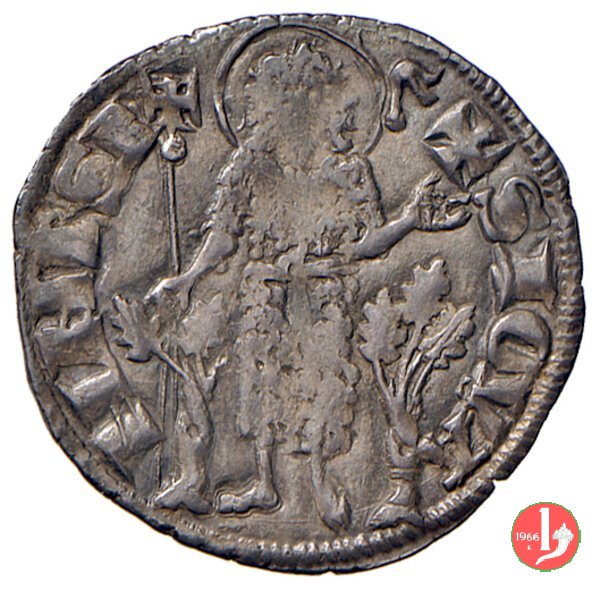 Fiorino grosso da 2 soldi "Popolino" II serie (II semestre 1306 - II semestre 1313) 1312 (Firenze)