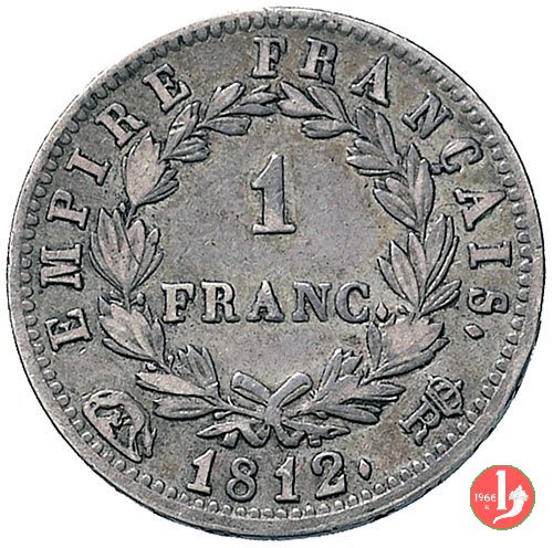 1 franc 1812 (Roma) 1 franc 1812 (Roma)