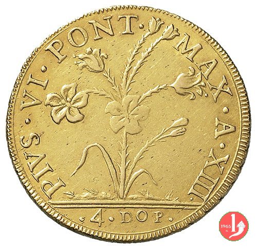 4 doppie romane 1787 (Bologna) 4 doppie romane 1787 (Bologna)