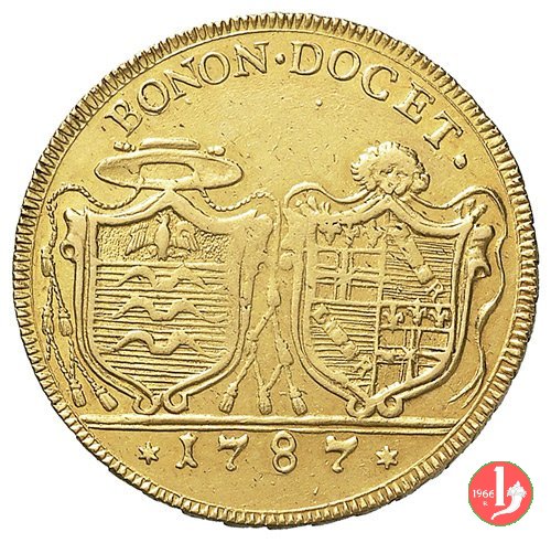 4 doppie romane 1787 (Bologna) 4 doppie romane 1787 (Bologna)