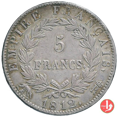 5 francs 1812 (Roma) 5 francs 1812 (Roma)