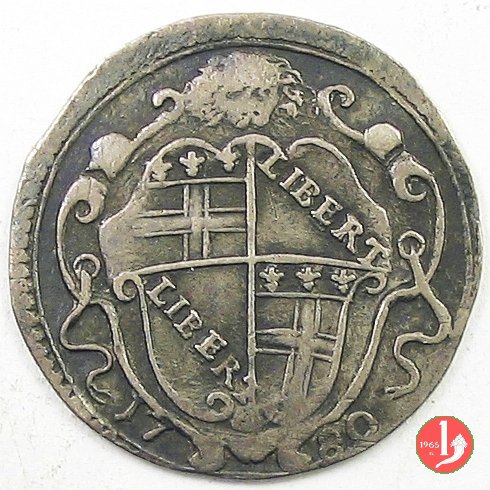 carlino pianta e stemma 1780 (Bologna) carlino pianta e stemma 1780 (Bologna)