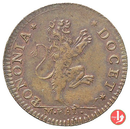 mezzo baiocco 1795-1796 1796 (Bologna) mezzo baiocco 1795-1796 1796 (Bologna)