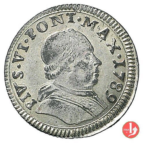 muraiola da 2 bolognini 1789 (Bologna) muraiola da 2 bolognini 1789 (Bologna)