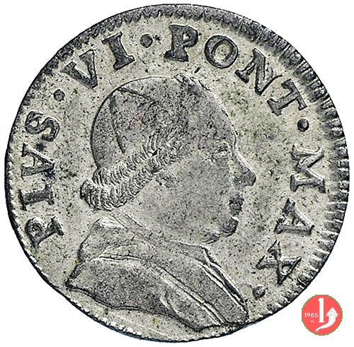 muraiola da 4 bolognini busto 1796 (Bologna) muraiola da 4 bolognini busto 1796 (Bologna)