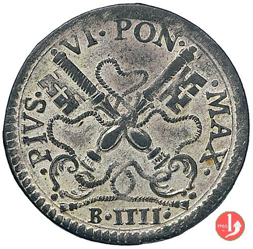 muraiola da 4 bolognini chiavi 1778 (Bologna) muraiola da 4 bolognini chiavi 1778 (Bologna)