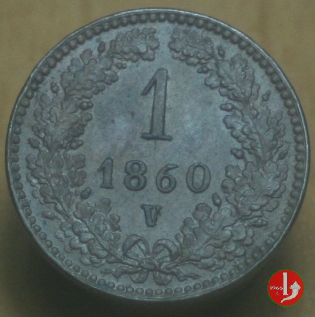 1 Kreuzer o 1 Carantano 1860 (Venezia)