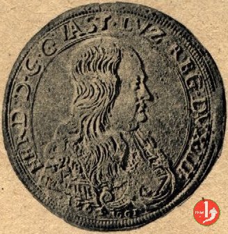 Doppio scudo da 14 lire 1664 (Guastalla)