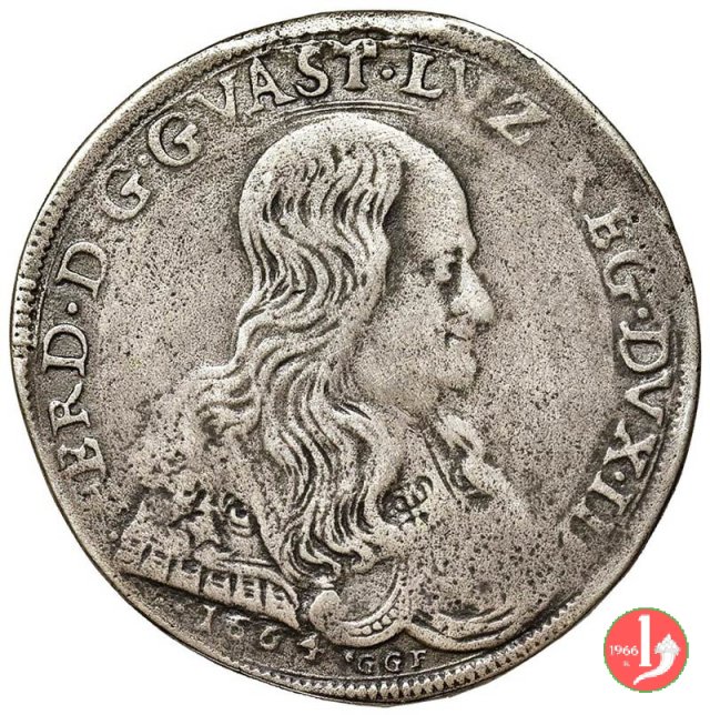 Scudo da 7 lire 1664