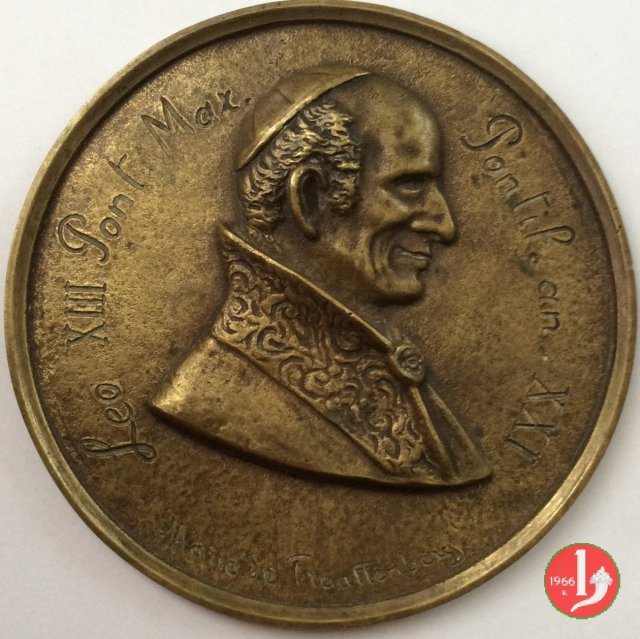9-Omaggio a Leone XIII 114mm 1898 9-Omaggio a Leone XIII 114mm 1898