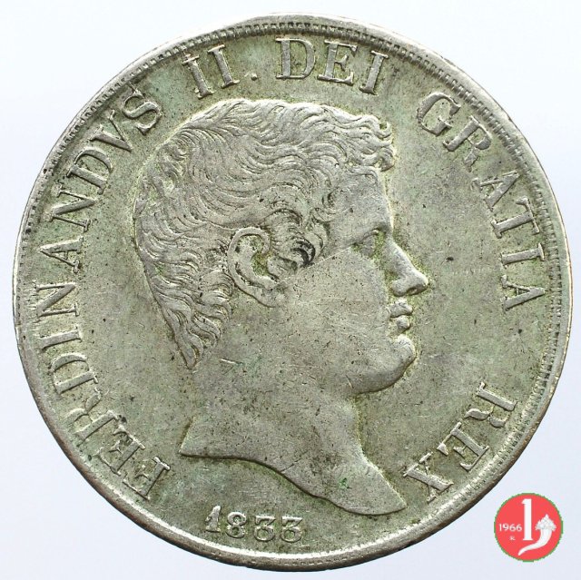 Piastra da 120 Grana 1833 (Napoli) Piastra da 120 Grana 1833 (Napoli)