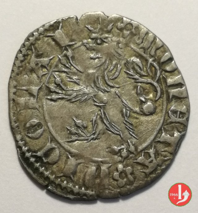 Denaro con leone 1350-1358 (Aquileia)