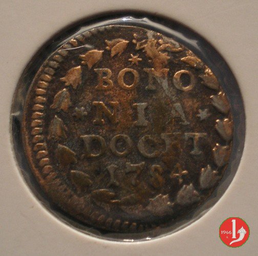 quattrino 1784 1784 (Bologna) quattrino 1784 1784 (Bologna)