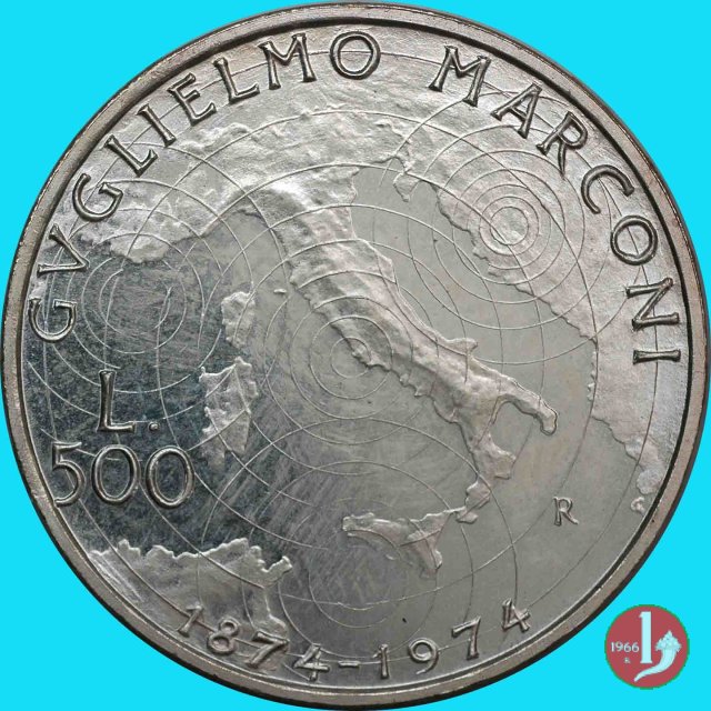 500 Lire Marconi 1974 (Roma)