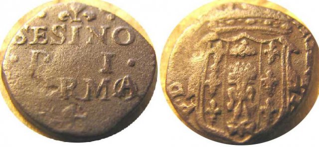 1 sesino 1694-1727 (Parma) 1 sesino 1694-1727 (Parma)