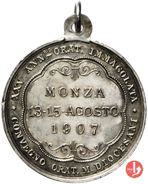 25° Oratorio Immacolata 1907 1907 25° Oratorio Immacolata 1907 1907