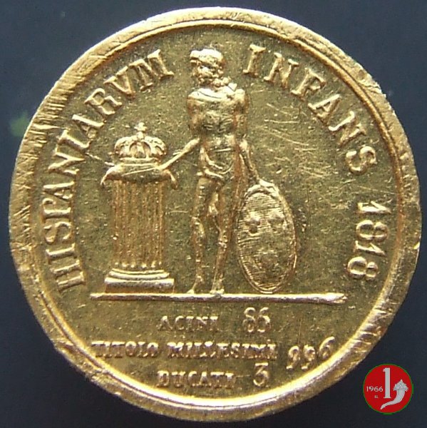 3 ducati 1818 (Napoli) 3 ducati 1818 (Napoli)