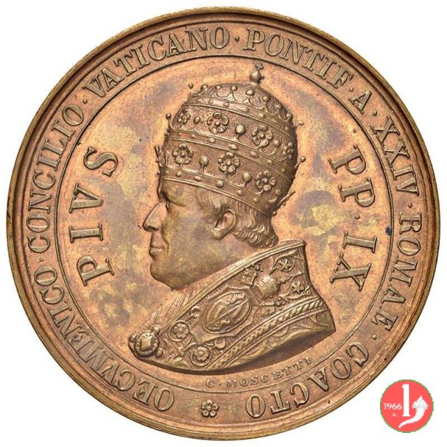 Concilio Ecum. S. Pietro con Apostoli -B11 1869 Concilio Ecum. S. Pietro con Apostoli -B11 1869