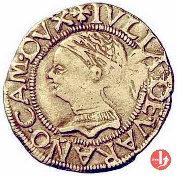 Scudo d'oro (testa e stemma) 1527-1534 (Camerino)