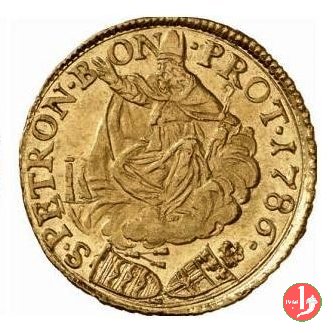 doppio zecchino 1786 (Bologna) doppio zecchino 1786 (Bologna)