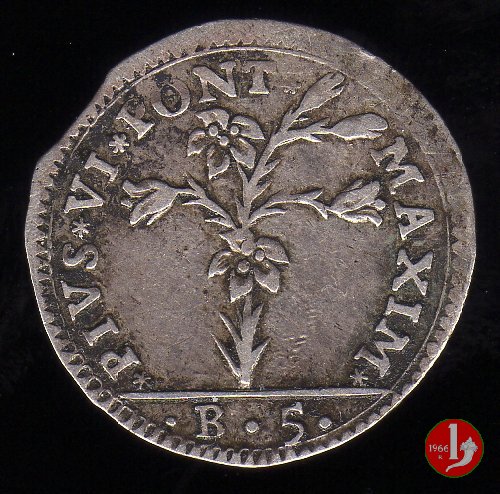 carlino pianta e stemma 1778 (Bologna) carlino pianta e stemma 1778 (Bologna)