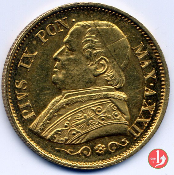 10 lire 1867 (Roma)