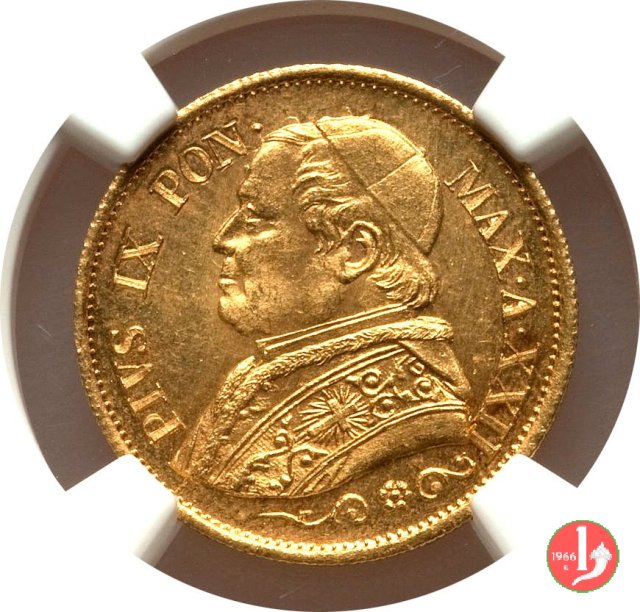 10 lire 1867 (Roma)