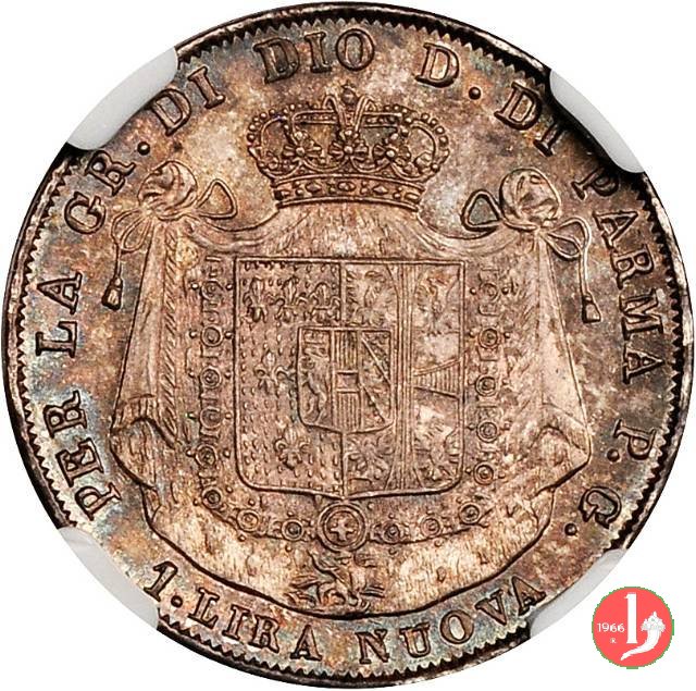 1 lira nuova 1815 (Milano) 1 lira nuova 1815 (Milano)