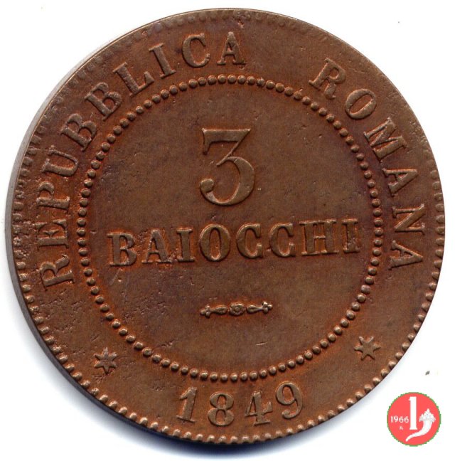 3 Baiocchi 1849 (Bologna)