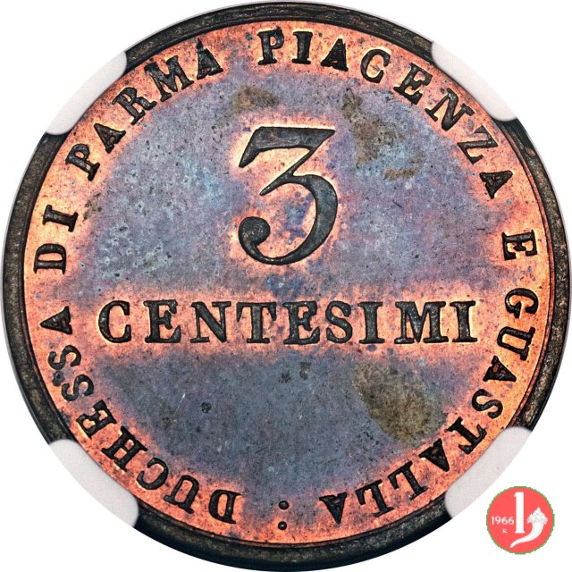 3 centesimi 1830 (Milano) 3 centesimi 1830 (Milano)