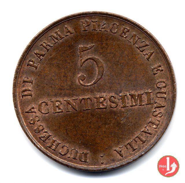 5 centesimi 1830 (Milano) 5 centesimi 1830 (Milano)