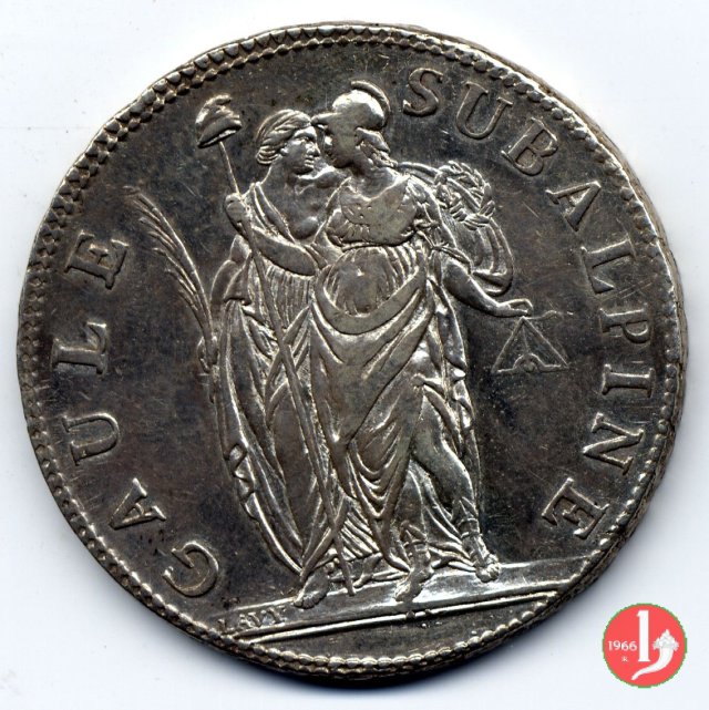 5 francs 1801-1802 (Torino) 5 francs 1801-1802 (Torino)